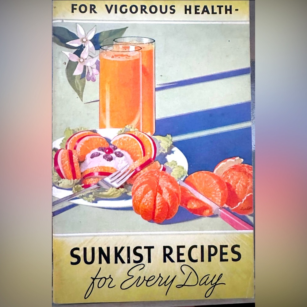 Sunkist cookbook
